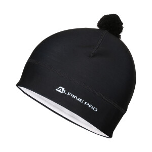 Product detail of Funkční čepice s bambulí ALPINE PRO ABERE black M