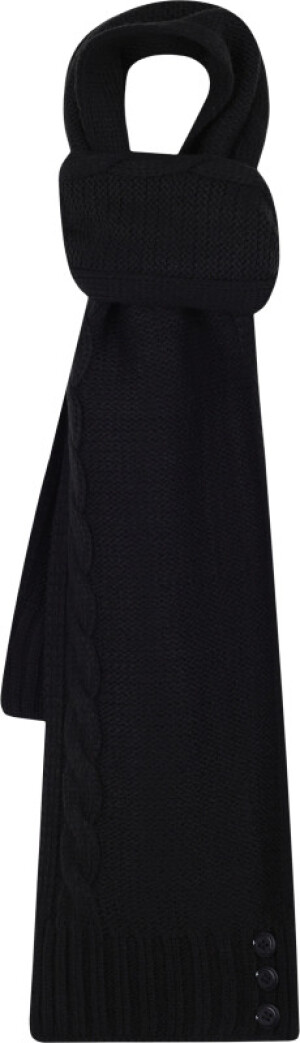 Product detail of Dámská pletená šála ALPINE PRO FATIMA black UNI
