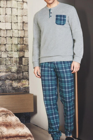 Product detail of Pánské pyžamo NOTTINGHAM PG38850 GREY M