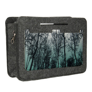 Product detail of Bertoni Organizér na plstěné tašky Forest Mood White/Black 26 cm x 18 cm x 8 cm