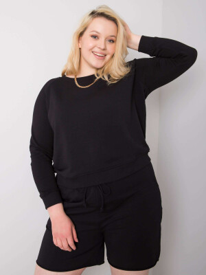 Product detail of Černá oversize mikina s kapucí 3XL