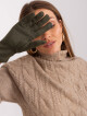 Khaki elegantní dámské rukavice L / XL - thumb (1)