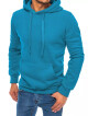 Světle modrá pánská mikina Dstreet BX5108 XL - thumb (1)