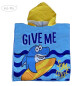 Raj-Pol Ručník Beach Poncho Shark Multicolour 120 cm x 60 cm - thumb (0)
