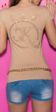 Sexy košile KouCla mit Brust-Tasche pink S/M - thumb (0)