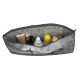 Bertoni Velká kapesní kosmetická taška Amor Grey 31 cm x 20 cm x 1 cm - thumb (2)