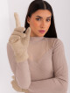 Béžové elegantní zimní rukavice L / XL - thumb (0)