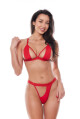 Jedinečný set Maura set red - Anais červená L/XL - thumb (0)