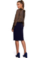 Stylove Sukně S248 Navy Blue S - thumb (0)