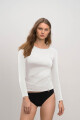 Vamp - Dámské triko s dlouhým rukávem 21921 - Vamp white M - thumb (4)