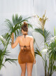 Sexy třpytivé šaty Koucla / Cover-Up black Einheitsgroesse - thumb (4)