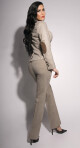 Sexy business sako s nášivkami a třpytkami BEIGE 42 - thumb (0)