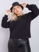 Černá obyčejná oversize mikina XL - thumb (2)