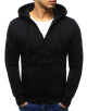 Černá pánská mikina na zip BX2192 XL - thumb (0)
