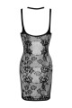 Erotické šaty Anya - BEAUTY NIGHT FASHION černá S/L - thumb (1)