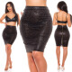 Oh La La!Sexy Koucla WetLook PencilSkirt withZiPP barva SNAKE velikost S - thumb (1)