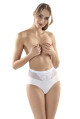 Stahovací kalhotky Vanisa white plus - ELDAR Bílá 3XL - thumb (1)