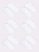 Yoclub 6Pack Základní kotníkové bílé ponožky SKS-0064U-0100-002 White 35-38 - thumb (0)