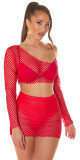 Sexy Koucla 2Piece Set / síťová sukně a top black Einheitsgroesse - thumb (16)