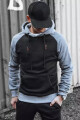 Pánská černá mikina Dstreet BX5488 XL - thumb (0)
