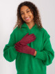Vínové elegantní zimní rukavice L / XL - thumb (0)