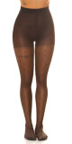 Sexy punčocháče s puntíky black L/XL - thumb (17)