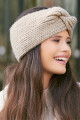 Dámská čelenka P-063 WARM BEIGE univerzální - thumb (1)
