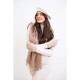 Art Of Polo Šála Sz23440-1 Light Beige/Beige UNI - thumb (2)