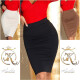Sexy sukně Koucla Must Have Basic Highwaist Skirt brown L - thumb (13)