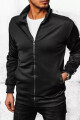 Pánská černá mikina na zip Dstreet BX5562 XL - thumb (4)