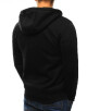 Černá pánská mikina na zip BX2192 XL - thumb (2)