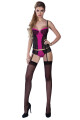 Dámský korzet Kagami - LivCo CORSETTI FASHION černo-růžová L/XL - thumb (0)