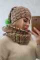 Dámský set s fleecem 4 Pory Roku K263 zelený neon UNI - thumb (3)