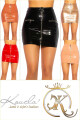 Sexy KouCla Leatherlook Mini sukně se zipem BRONZE XL - thumb (1)