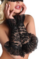 Dámské erotické rukavičky Gloves 13 - LivCo CORSETTI FASHION černá S/L - thumb (1)