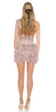 Sexy One-Arm cocktail dress CORAL 12 - thumb (15)