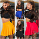 Sexy sukně Koucla Musthave Highwaist Skort red L - thumb (10)