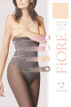 Fiore High Waist Bikini 40 den M5219 barva:světle přírodní 3-M - thumb (0)