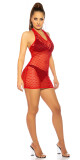 Sexy šaty Gogo-Net-Minidress black Einheitsgroesse - thumb (14)