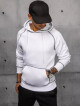 Pánská bílá mikina Dstreet BX5516 L - thumb (0)