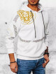 Pánská mikina s kapucí White Dstreet BX5574 s potiskem XL - thumb (4)