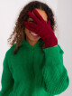 Vínové, elegantní dámské rukavice L / XL - thumb (3)