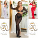 Sexy krajková maxisukně Koucla s vysokým pasem red M - thumb (24)