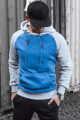 Pánská modrá mikina Dstreet BX5490 L - thumb (1)
