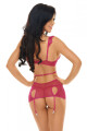 Dámské erotické šaty Peyton chemise - BEAUTY NIGHT FASHION fialová L/XL - thumb (1)