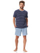 Pánské pyžamo Key MNS 382 A23 M-2XL tmavě modrá M - thumb (4)