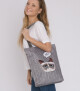 Bertoni Plátěná taška Sunny No Grey 29 cm x 40 cm x 36 cm x 8 cm - thumb (1)