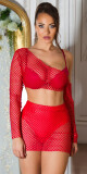 Sexy Koucla 2Piece Set / síťová sukně a top black Einheitsgroesse - thumb (20)