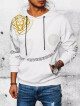Pánská mikina s kapucí White Dstreet BX5574 s potiskem XL - thumb (0)
