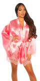 Sexy kimono KouCla s gürtlem black Einheitsgroesse - thumb (0)